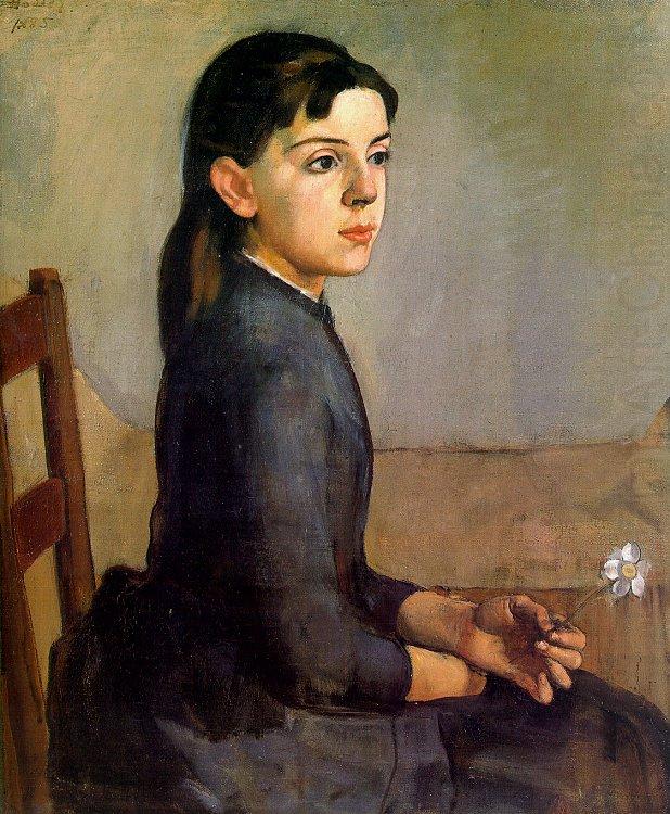 Ferdinand Hodler Portrait of Louise-Delphine Duchosal china oil painting image